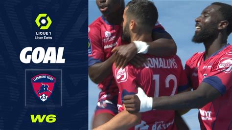 Goal Maxime Gonalons Cf Clermont Foot Toulouse Fc