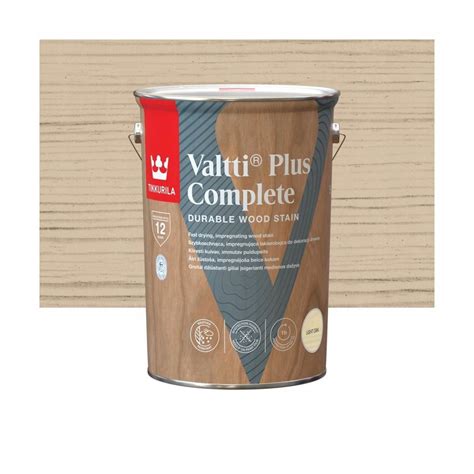 TIKKURILA VALTTI PLUS COMPLETE 5L LIGHT OAK Tikkurila Sklep EMPIK