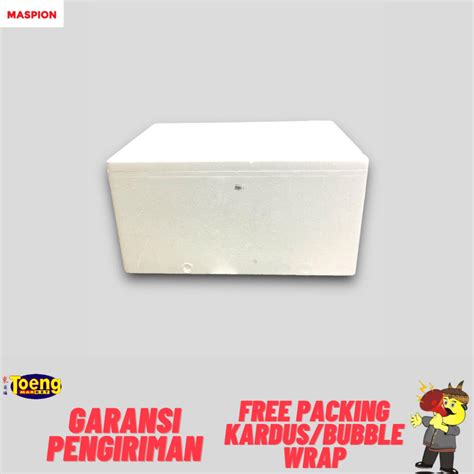 Jual STYROFOAM BOX KOTAK GABUS FOAM STYROPHORE BOX 50 KG PO