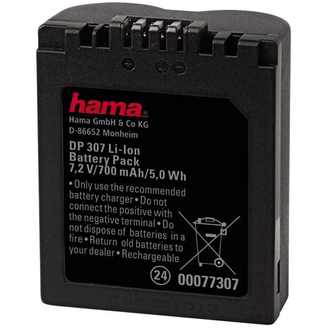 Hama Batterie Panasonic Cgr S