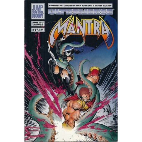 Mantra 7 Malibu Comics Ultraverse 011994 Volume 1 Mature Readers