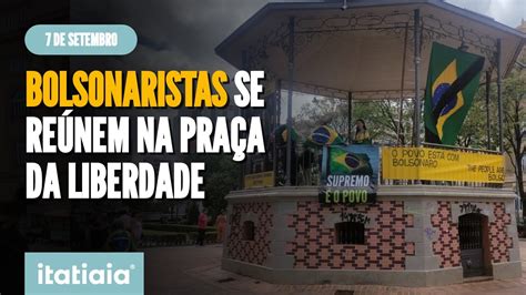 Bolsonaristas E Lulistas Batem Boca Na Pra A Da Liberdade Neste De