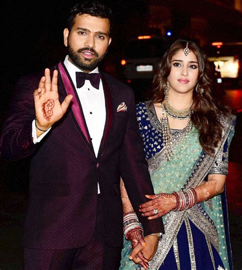 Rohit Sharma Marries Ritika Sajdeh In A Glittering Ceremony Attended By