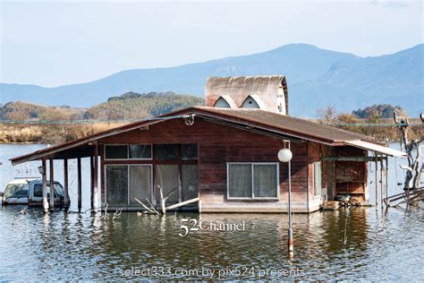 鹿忍グリーンファーム跡：異様な光景拡がる水没ペンション廃墟群！岡山県瀬戸内市牛窓