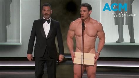 John Cena S Naked Streaker Oscars 2024 Moment Stuns A List Crowd