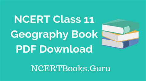 Ncert Geography Book Class 11 Pdf Download Ncert Books