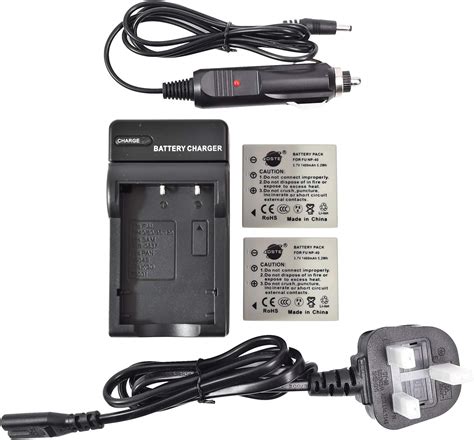 Dste Compatible X Np Li Ion Battery Dc U Travel And Car Charger