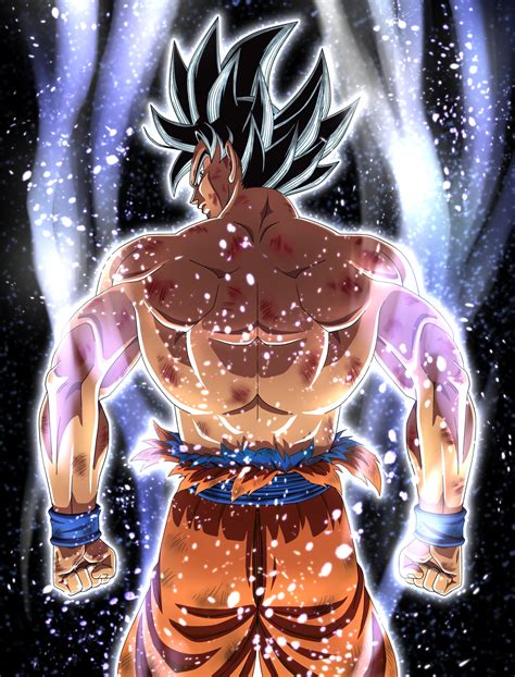 Goku Ultra Instinct Side View