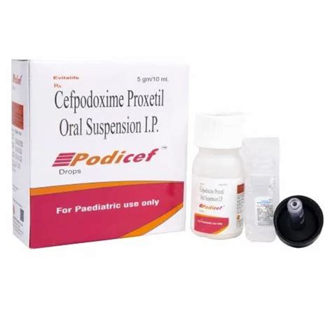 Podicef Drops Cefpodoxime Proxetil Drop Mg Manufacturer Evitalife