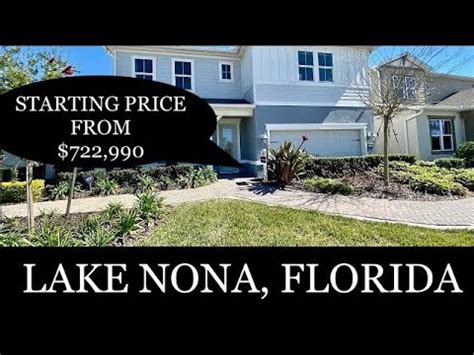 New Construction Home Lake Nona Florida Isles Of Lake Nona