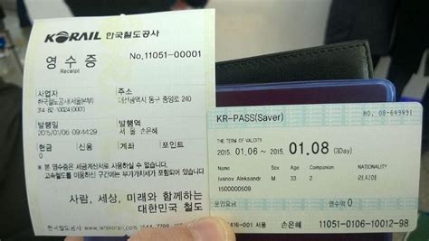 Korail Pass-Korea train express-way to move in korea12 - Living ...