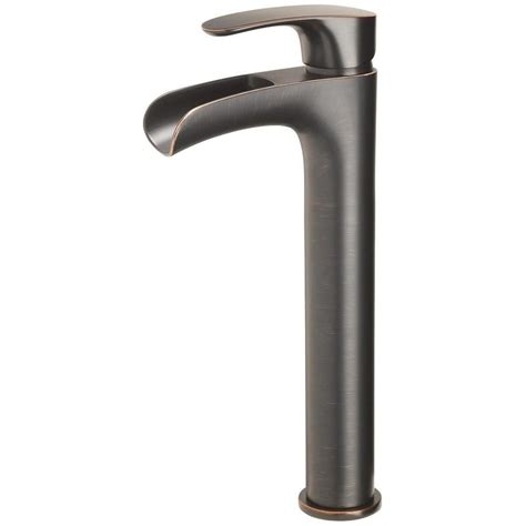 Jacuzzi Faucets Oil-Rubbed Bronze 1-Handle Vessel Bathroom Sink Faucet ...