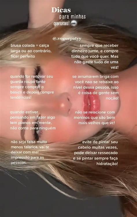 Pin de mia em girly Dicas de sedução Dicas de blog Rotinas de beleza