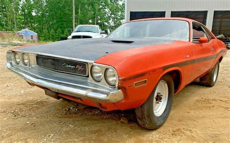 1970 Dodge Challenger R T 440 Six Pack Project Barn Finds