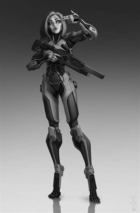 Pin By Phil Warwick On Cyberpunk Ll Female Robot Cyberpunk Character