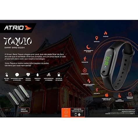 Rel Gio Smart Band Multilaser T Quio Atrio Es Compat Vel Android