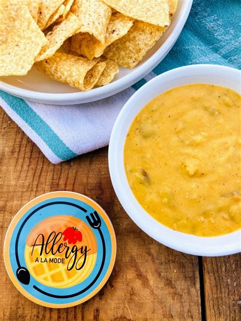 Best Vegan Nacho Cheese Sauce Without Cashews Allergy A La Mode