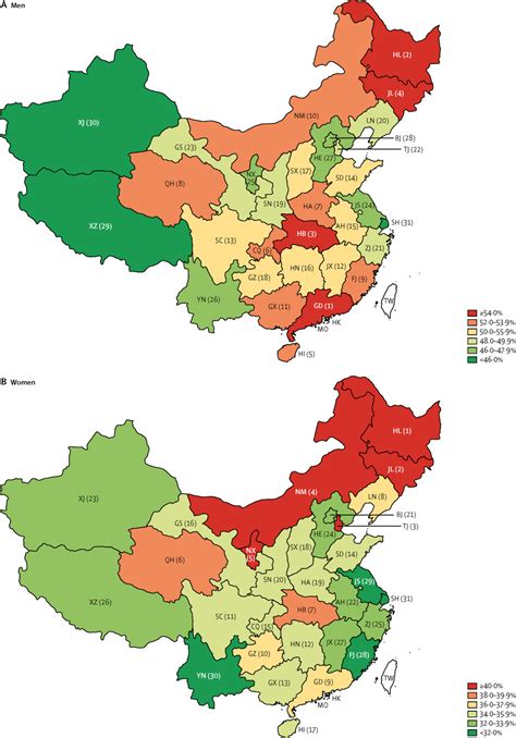 Disparities By Province Age And Sex In Site Specific Cancer Burden