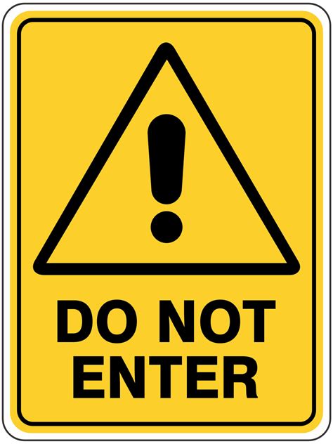 Do Not Enter Discount Safety Signs New Zealand