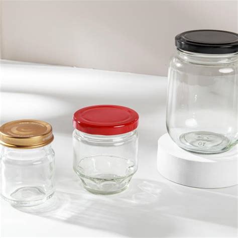 Glass Food Storage Jars Pepper Grinder Bottle Glass Olive Oil Bottle