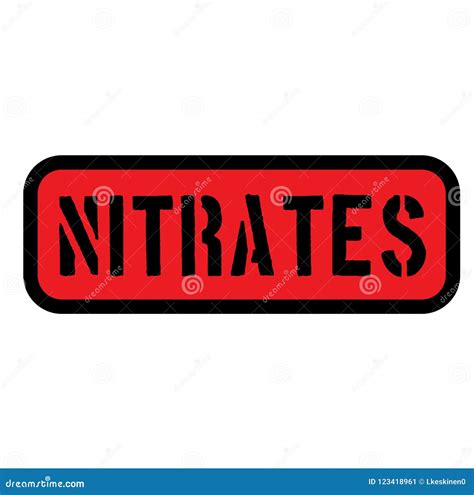 Nitrates Sign , Label Cartoon Vector | CartoonDealer.com #123418961
