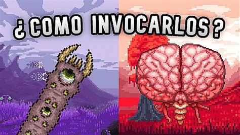 Como Invocar A El Devoramundos Y El Cerebro De Cthulhu En Terraria