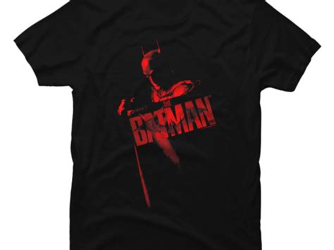 The Batman Red Silhouette Logo - Buy t-shirt designs