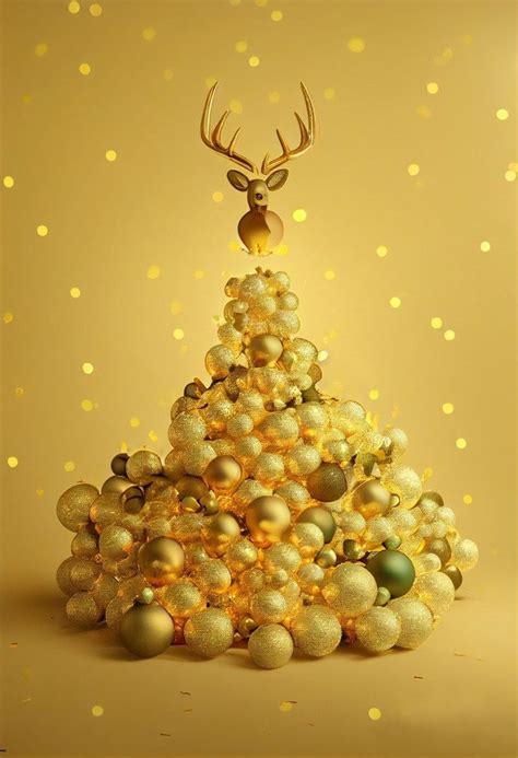 Free Gold Christmas Background Image | Christmas background images ...