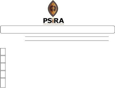 Psira Certificate Renewal Form ≡ Fill Out Printable Pdf Forms Online