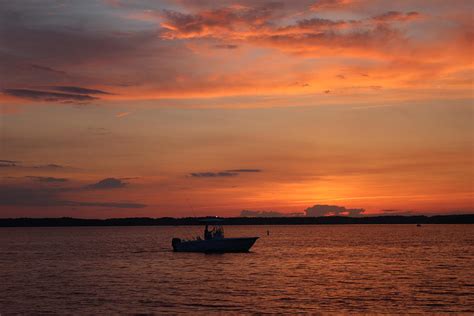 Lake Murray Sunset Photograph by Bruce Willhoit