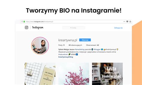 Co to jest Bio na Instagramie 20 Przykładów BIO