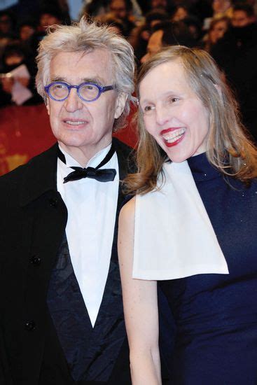 Wim Wenders Donata Wenders Attending Opening Editorial Stock Photo