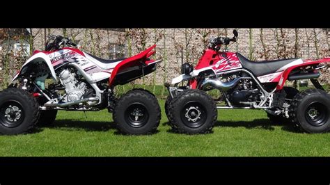 Yamaha Raptor 700 Yamaha Banshee Walk Around YouTube