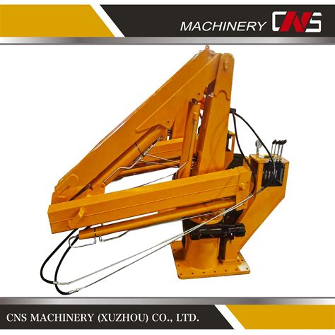 China Ton Truck Crane Cns Ton Folding Arm Crane Hydraulic