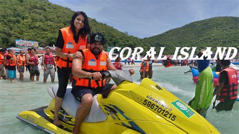 CORAL ISLAND PATTAYA THAILAND DAIRIES 2K19 PARASAILING UNDERSEA