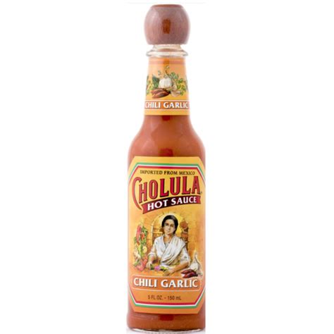 Cholula Chili Garlic Hot Sauce Peppers Of Key West