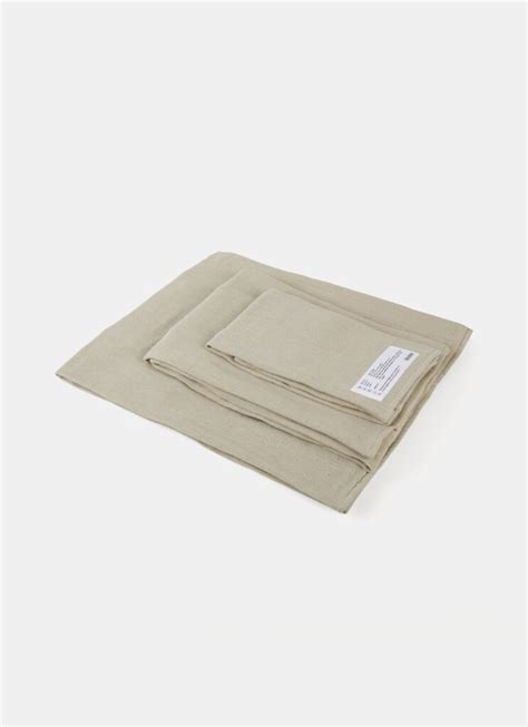 Frama Light Towel Sage Green Bath Sheet VOLTA