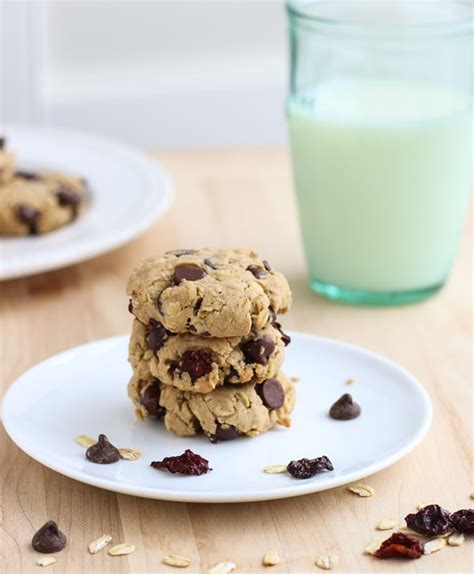 Dark Chocolate Cherry Oatmeal Cookies Making Thyme For Health