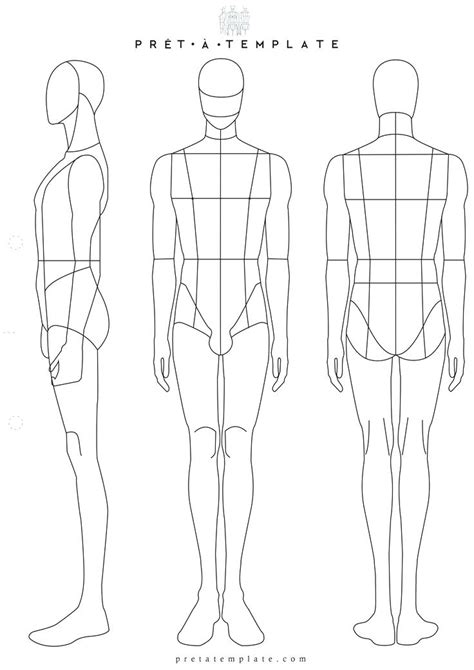 Costume Drawing Template At Explore Collection Of