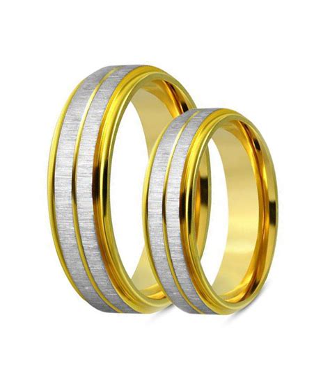 Ross Gold Inlay Titanium Wedding Ring Zoey Zoey Philippines