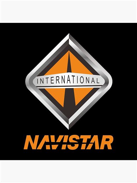 "internationals truck logo" Poster for Sale by spookymanson | Redbubble