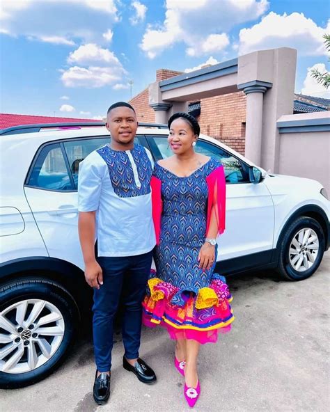 Wonderful Sepedi Traditional Attire For Couples 2023