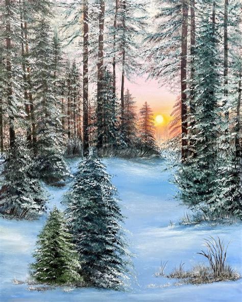 This Item Is Unavailable Etsy Winter Scene Paintings Winter