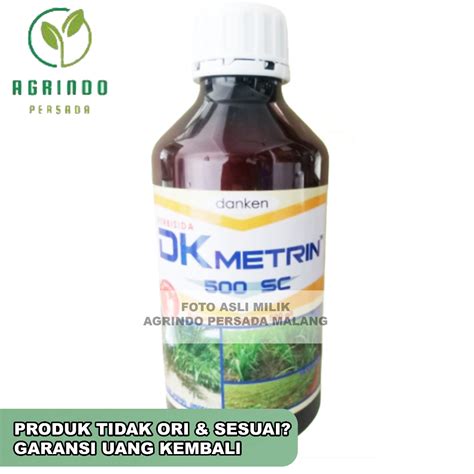 Jual Herbisida Selektif DK Metrin 500SC 1 Liter DK Metrin 1 Liter