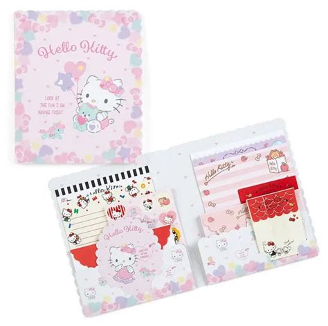 Sanrio Hello Kitty Letter Set Letter Envelope Paper Set Kawaii Anime My Melody Kurromi Hello