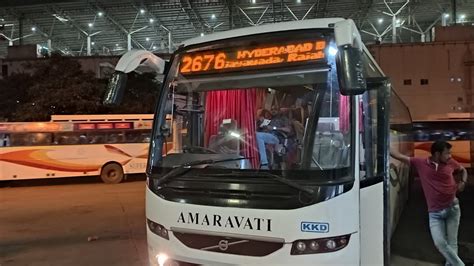 Hyderabad To Kakinada Apsrtc Amaravati Ac Bus Details In Telugu By