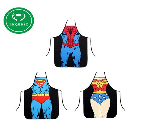 Kitchen Apron Funny Bbq Cooking Apron For Women Naked Men Women Sexy