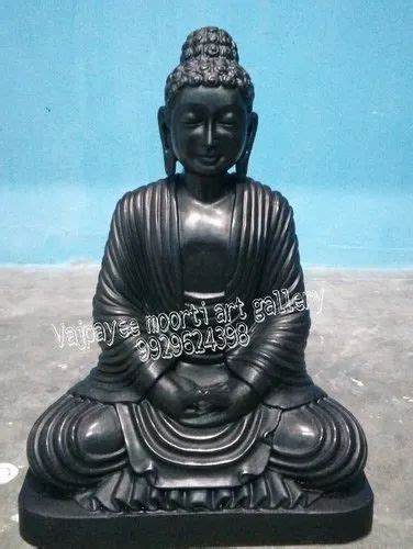 Handmade Black Marble Stone Buddha Statue At Rs 25000 In Jaipur Id