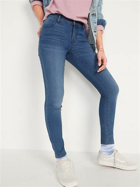 Mid Rise Wow Super Skinny Jeans For Women Old Navy