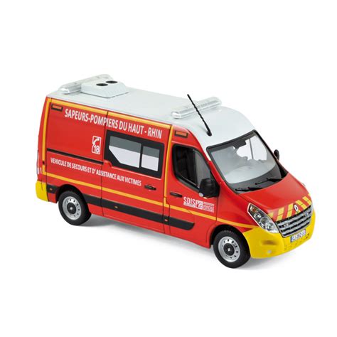 Renault Master Pompiers Vsav Yellow Bumpers